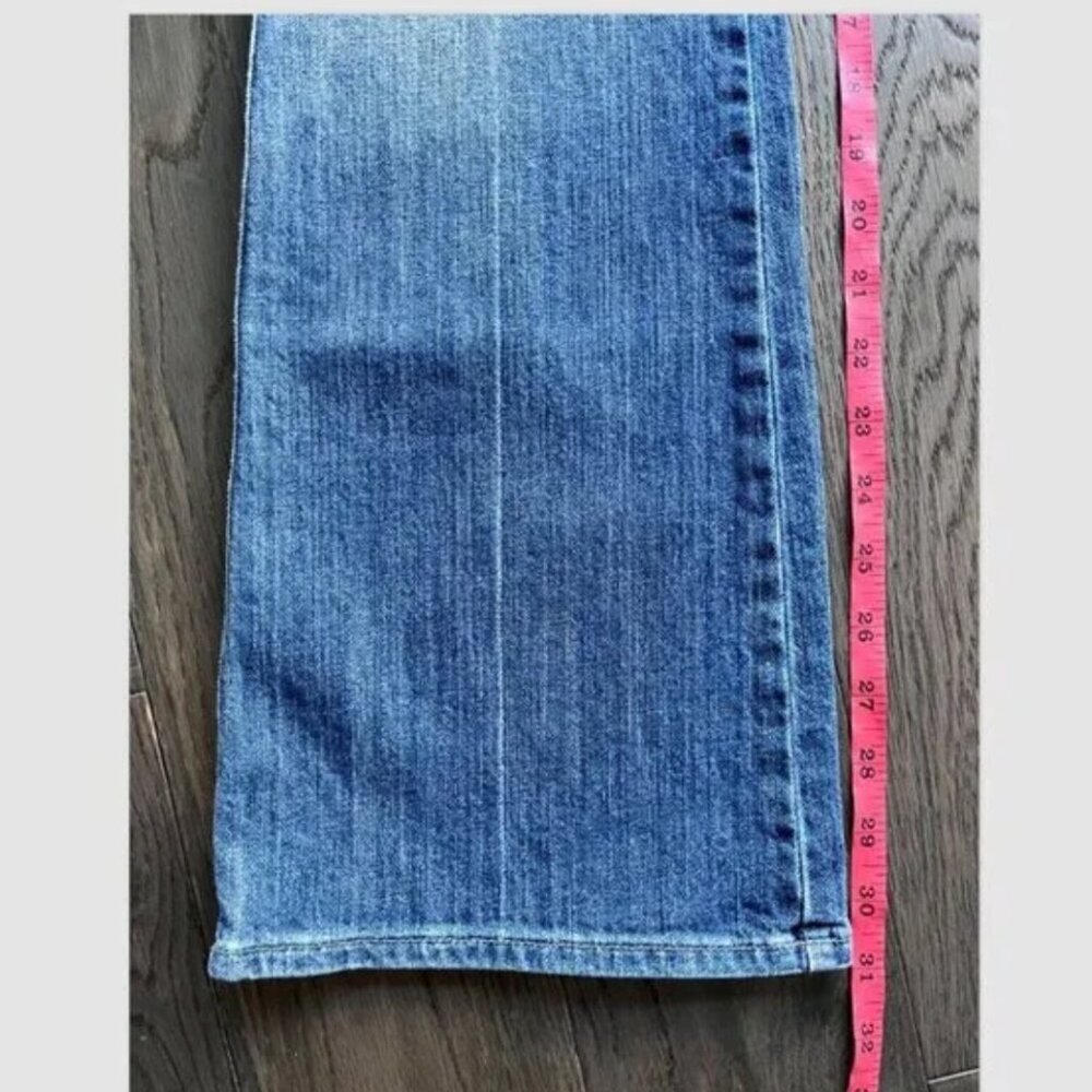 7 For All Mankind Lexie Bootcut Jeans Size 30x31 Petite "A" Pocket Denim Flare - Picture 6 of 6